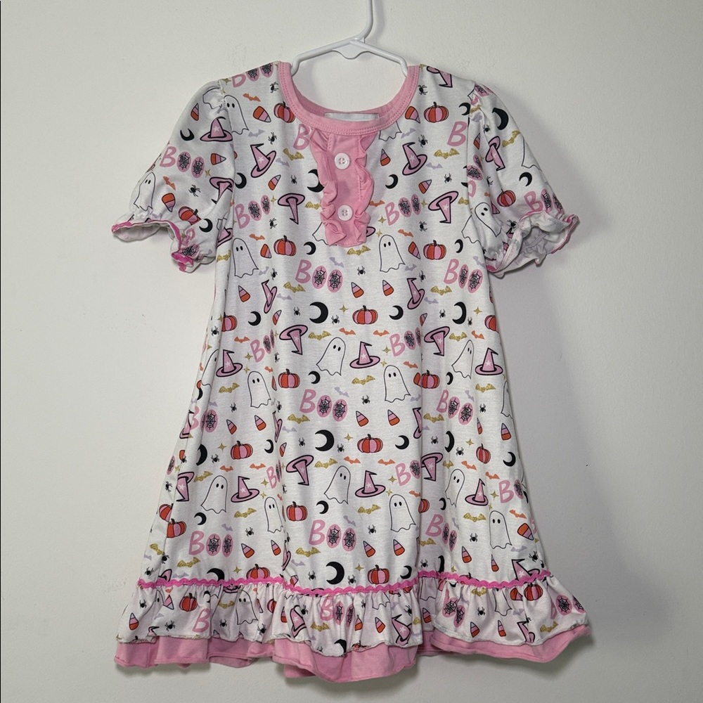 Abby & Evie Girls Halloween Dress or Nightgown‎ Size 5T